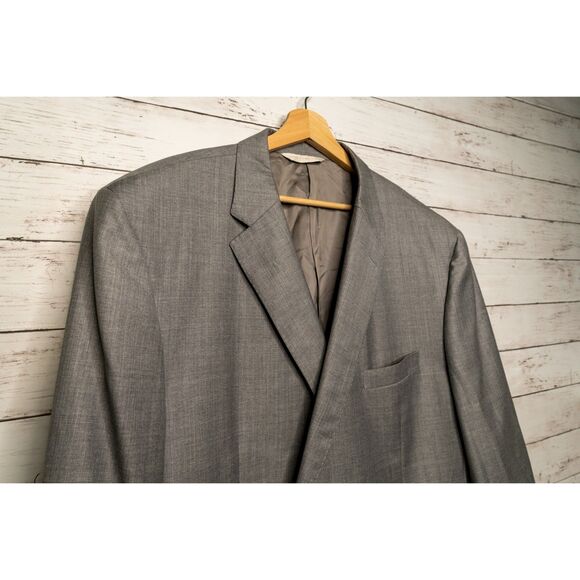 Samuelsohn Grey Suit Jacket Blazer 54R - Picture 3 of 13